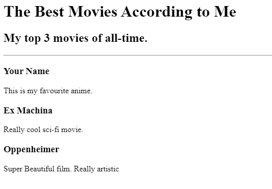 Movie ranking project -image